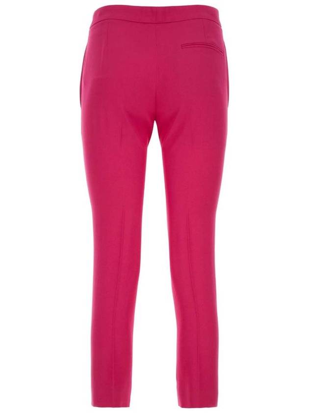 ORCHID Pink Viscose Blend Stretch Pants 737345QEAAA5033 B0560956034 - ALEXANDER MCQUEEN - BALAAN 3