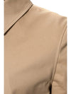 Ville Cotton Gavardin Single Coat Beige - A.P.C. - BALAAN 6