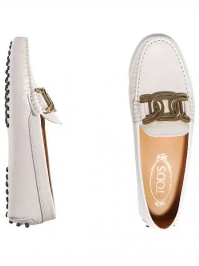 Kate Gommino Leather Driving Shoes White - TOD'S - BALAAN 2