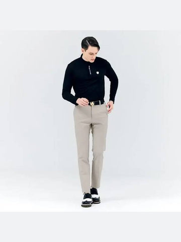 Golf men s arple spandex long pants beige - HENRY STUART - BALAAN 1