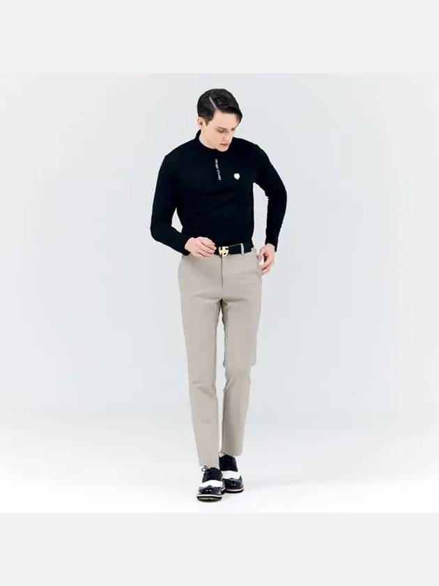 Golf men s arple spandex long pants beige - HENRY STUART - BALAAN 2