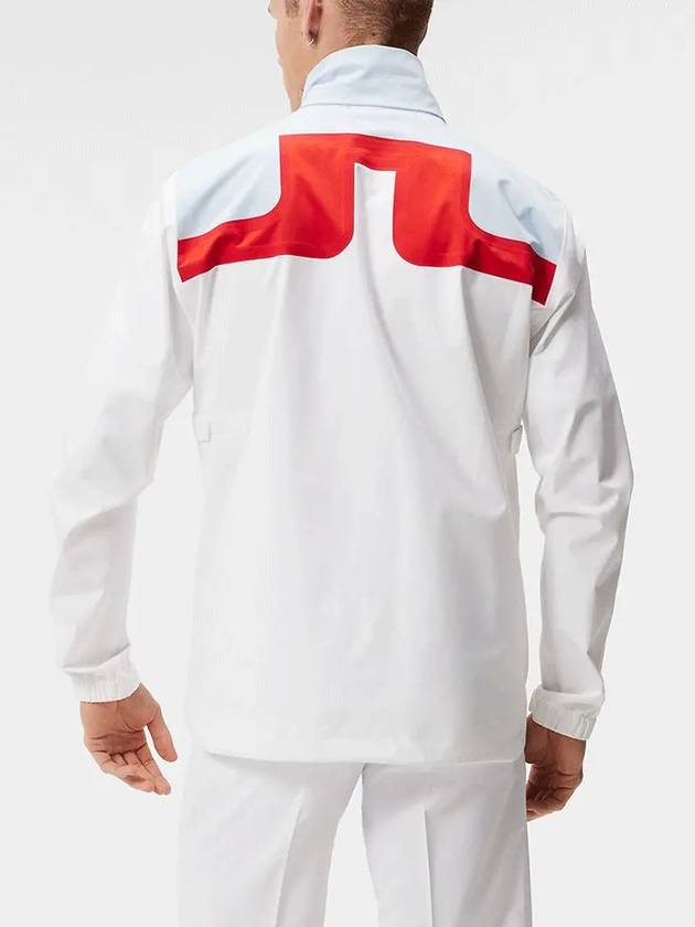 Bridge Padded Rain Jacket White - J.LINDEBERG - BALAAN 4