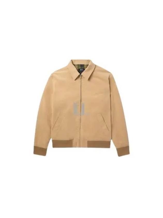 Gilles Zip-Up Jacket Beige - A.P.C. - BALAAN 2