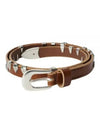 Claw Hazel Bridle Leather Belt Brown - OUR LEGACY - BALAAN 2