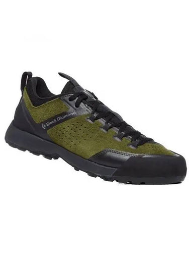 BLACK DIAMOND Mission XP Leather Approach Shoes MENS BD580024 - BLACK & BROWN - BALAAN 1