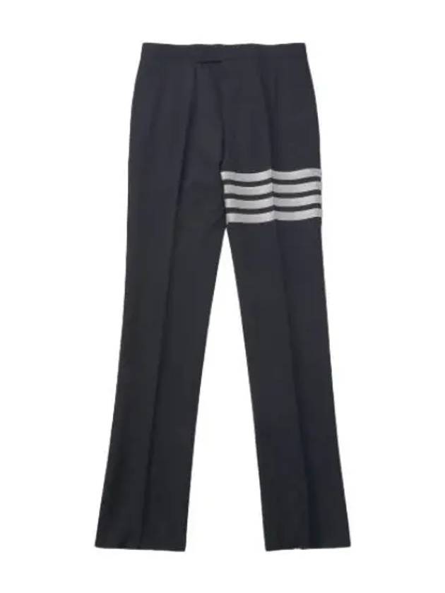 diagonal tailored pants navy - THOM BROWNE - BALAAN 1