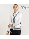 Y-line knit cardigan HB1WCD001WH - HOLIC&PLAY - BALAAN 5