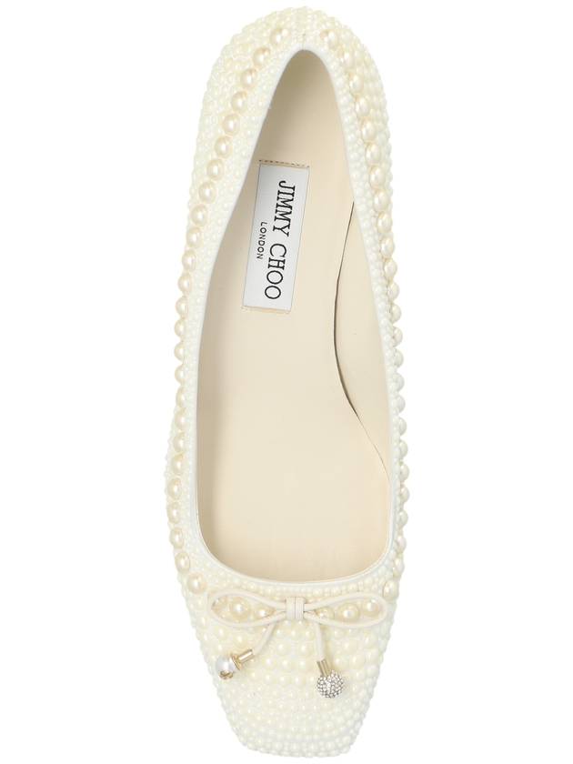 Jimmy Choo Heeled Shoes ‘Elme’, Women's, White - JIMMY CHOO - BALAAN 6