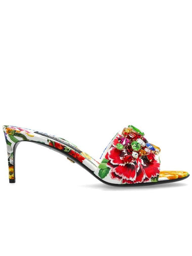 Dolce & Gabbana Heeled Mules, Women's, Multicolour - DOLCE&GABBANA - BALAAN 1