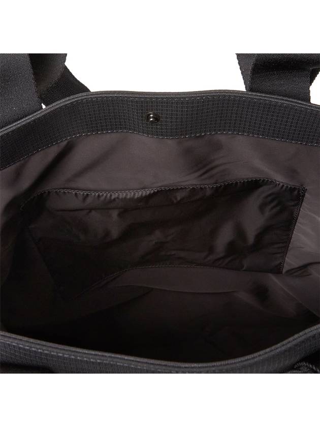 Cut Logo Print Tote Bag Black - MONCLER - BALAAN 10