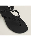 Island Sandals Noir - HERMES - BALAAN 5