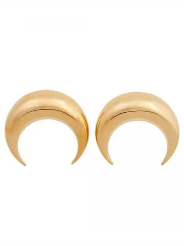 UJW013DMET0002MT 51 Moon Stud Earrings - MARINE SERRE - BALAAN 1