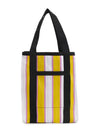 Darwen Striped Small Nylon Tote Bag Yellow - ISABEL MARANT - BALAAN 4