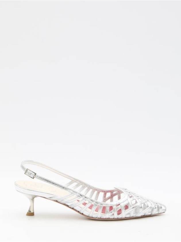 Heel Pumps RVW54338590T0HB200 SILVER SILVER - ROGER VIVIER - BALAAN 1