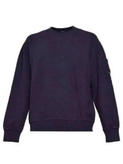 Brushed Emerized Diagonal Fleece Lens Sweatshirt Purple - CP COMPANY - BALAAN 2