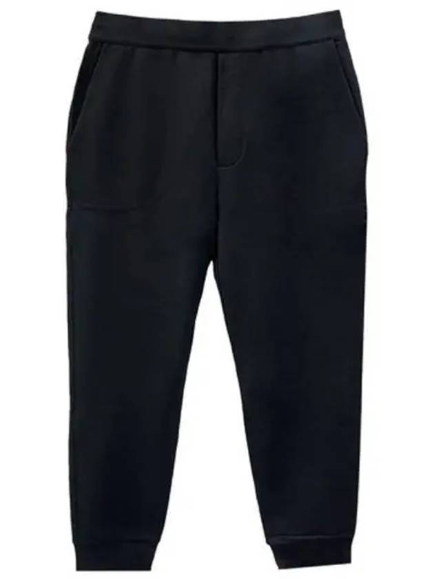 UJP201 1U77 F0002 Triangle logo sweatpants black men s pants TJ 270854 - PRADA - BALAAN 1