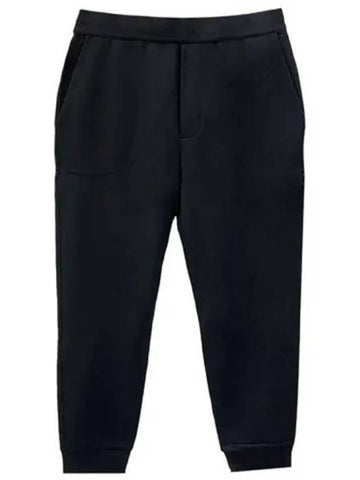 UJP201 1U77 F0002 Triangle logo sweatpants black men s pants TJ 270854 - PRADA - BALAAN 1