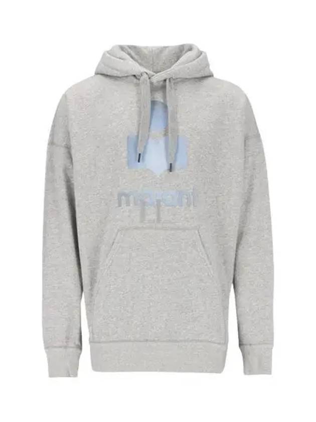 Miley Logo Print Hoodie Grey - ISABEL MARANT - BALAAN 2