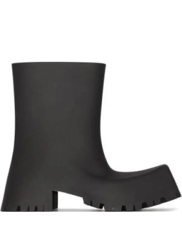 Rubber Trooper Ankle Boots Black - BALENCIAGA - BALAAN 2