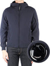 Shell R Lens Patch Casual Hooded Jacket Navy - CP COMPANY - BALAAN 2