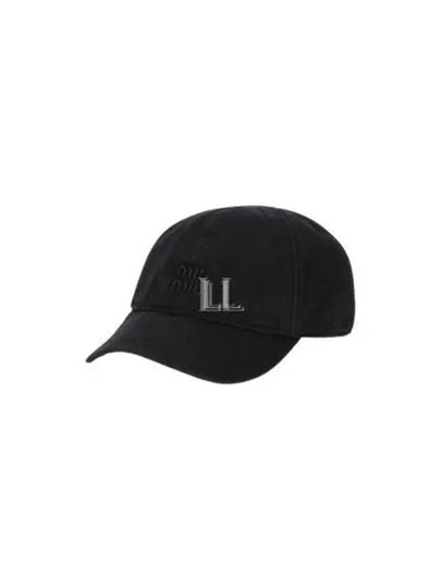 Embroidered Logo Ball Cap Nero - MIU MIU - BALAAN 2