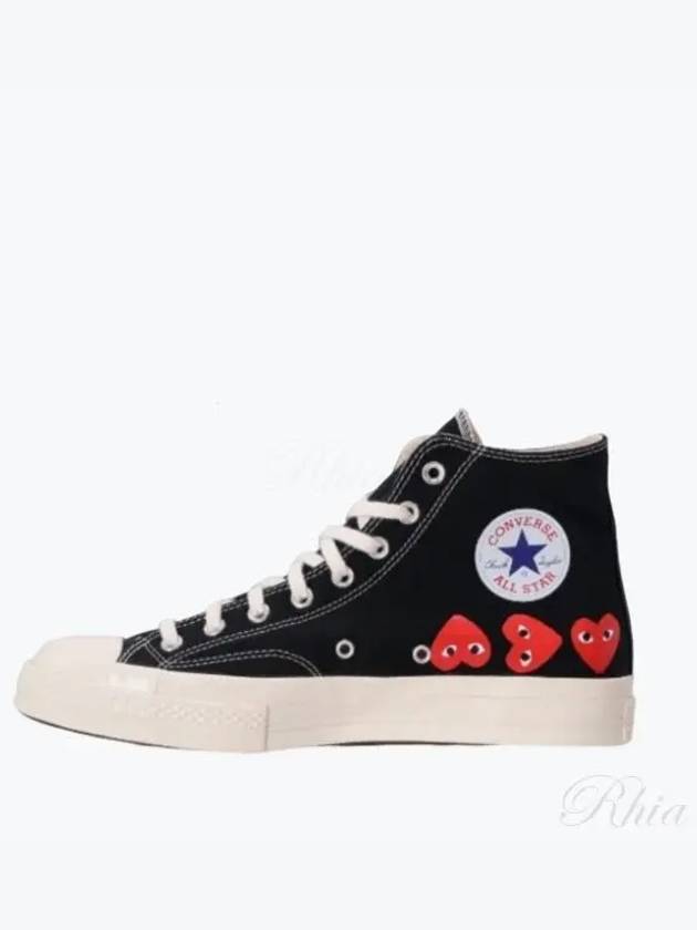 Converse Chuck Taylor High Sneakers Shoes P1K127 Black - COMME DES GARCONS - BALAAN 1