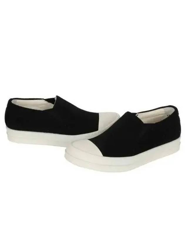 Dark Shadow Women s Punching Boat Slip On 270128 - RICK OWENS - BALAAN 1