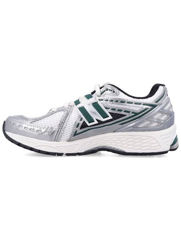 1906R Low Top Sneakers Silver Metallic Green - NEW BALANCE - BALAAN 4