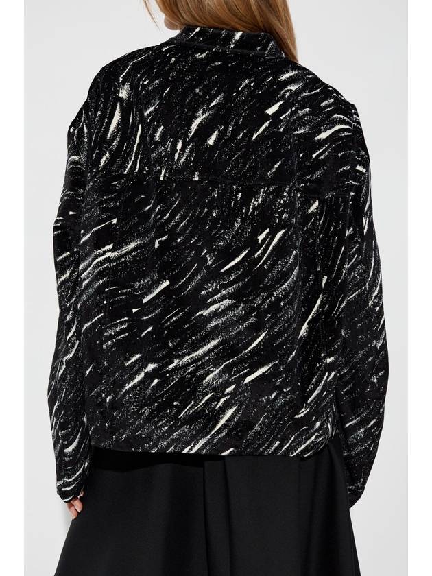 Marni Velvet Jacket With Hood, Women's, Black - MARNI - BALAAN 4