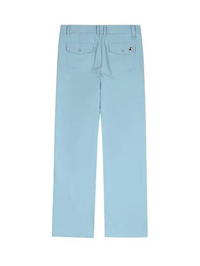 Women s obi modified bootcut 10cm pants 5034LXWN SKY BLUE - BLACK&WHITE - BALAAN 2