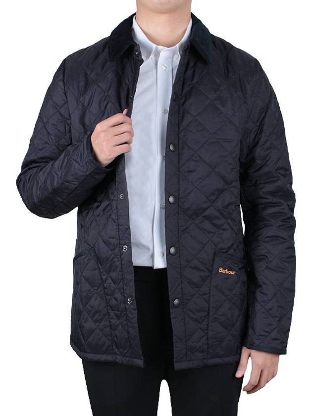 Heritage Liddesdale Quilted Padding Navy - BARBOUR - BALAAN 4