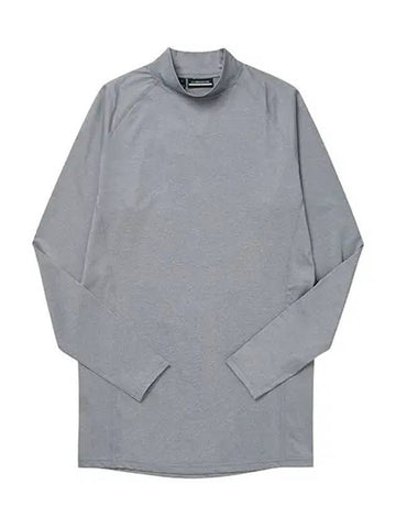 Aello Soft Compression Long Sleeve T-Shirt Grey Melange - J.LINDEBERG - BALAAN 1