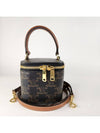 Vanity Triomphe Mini Bag Tan Black - CELINE - BALAAN 8