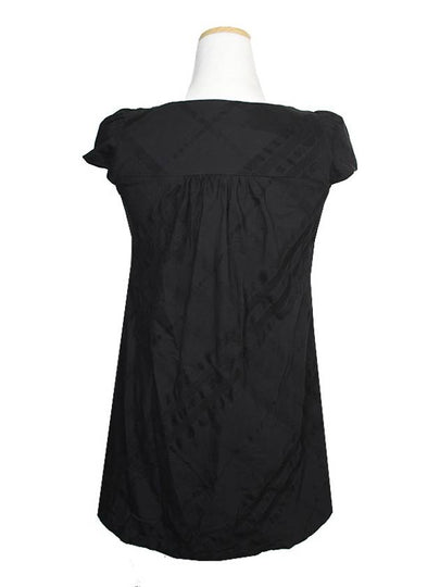 Black cap sleeve dress 44 - BURBERRY - BALAAN 2