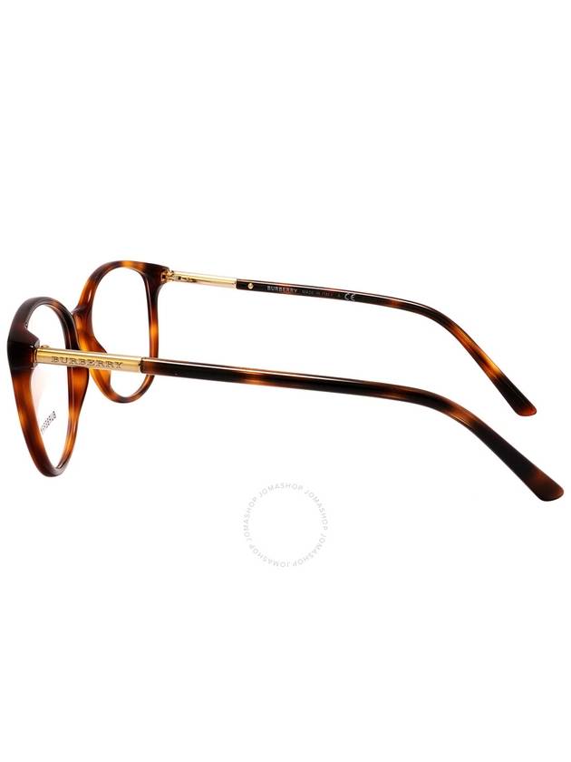 Eyewear Round Frame Eyeglasses Havana - BURBERRY - BALAAN 4