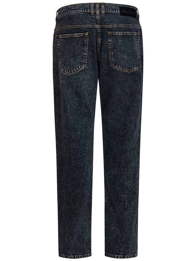 Denim Straight Jeans Blue - BALMAIN - BALAAN 3