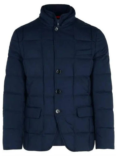 down jacket navy - FAY - BALAAN 1