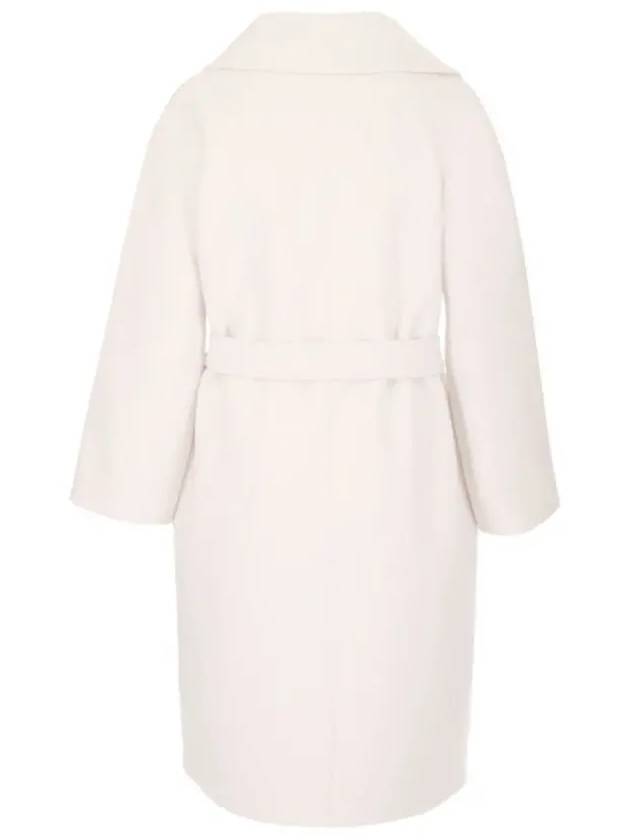 22FW Robo Belted Wool Coat Pink Ivory 50160329 064 - MAX MARA - BALAAN 3