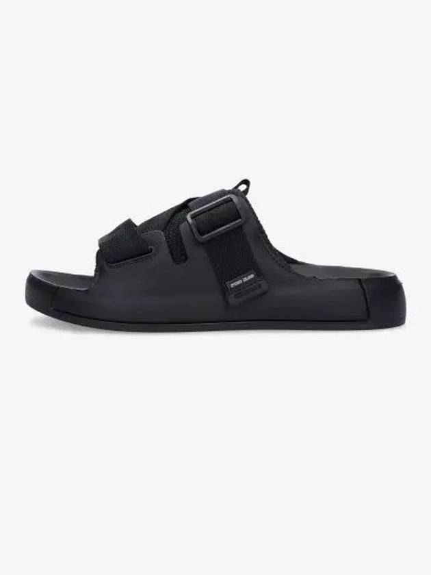 Shadow Strap Slippers Black - STONE ISLAND - BALAAN 2