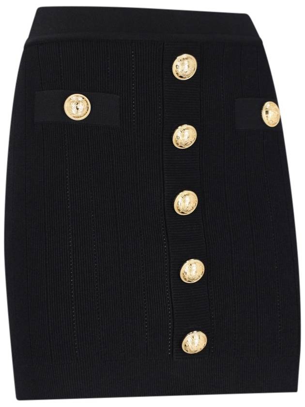 Balmain Skirts Black - BALMAIN - BALAAN 3