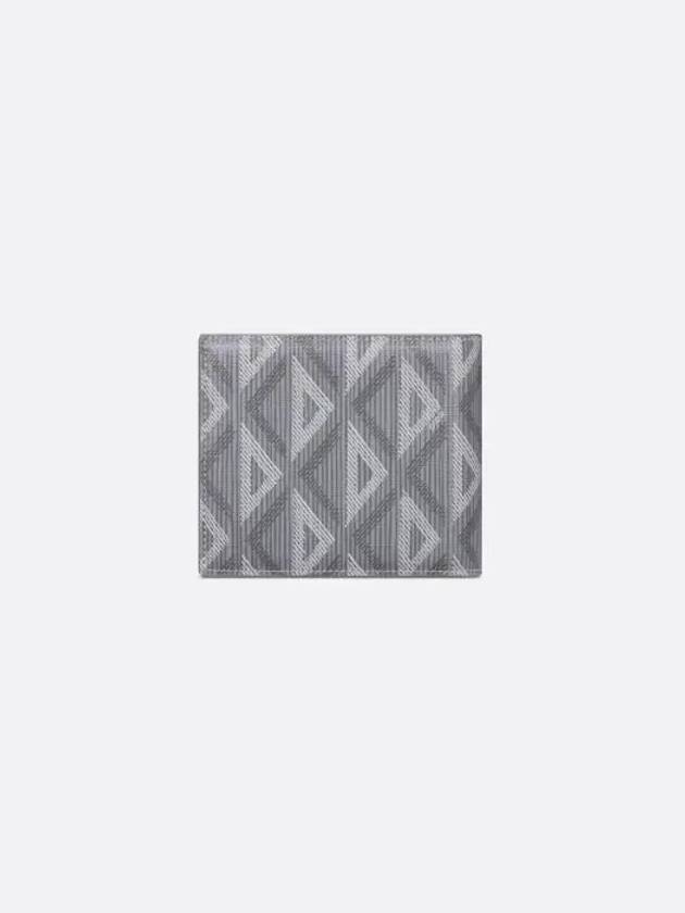 CD Diamond Canvas Half Wallet Grey - DIOR - BALAAN 5