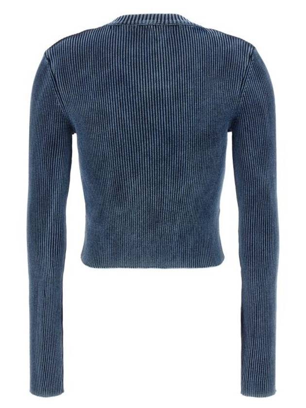 M-Anchor-A Knit Top Blue - DIESEL - BALAAN 3