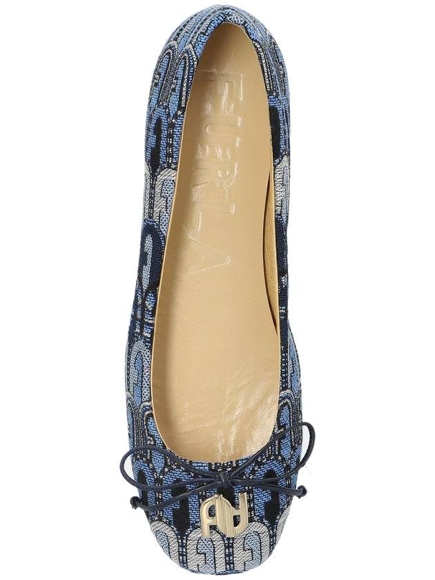 Furla Ballerinas With Logo, Women's, Blue - FURLA - BALAAN 6