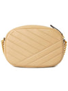 Chevron Kira Small Camera Cross Bag Desert Dune - TORY BURCH - BALAAN 4