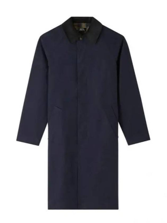 Gaspard Raglan Sleeve Single Coat Navy - A.P.C. - BALAAN 2