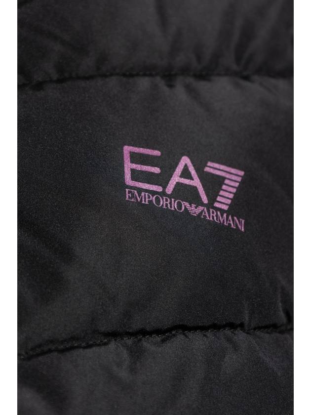 EA7 Emporio Armani Padded Jacket With Hood, Women's, Black - EMPORIO ARMANI - BALAAN 5