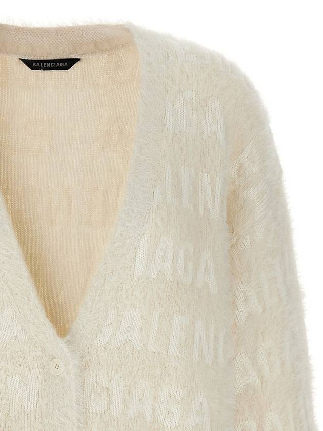 Balenciaga 'Furry' Cardigan - BALENCIAGA - BALAAN 3