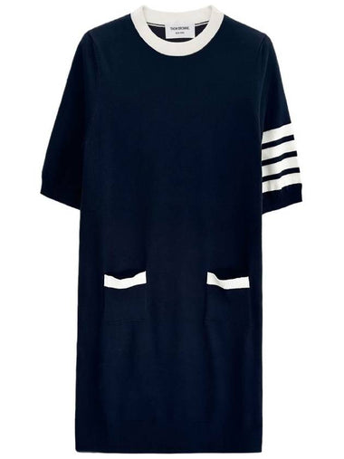 23SS Armband Hector Women's Cotton Dress FKD152A - THOM BROWNE - BALAAN 1