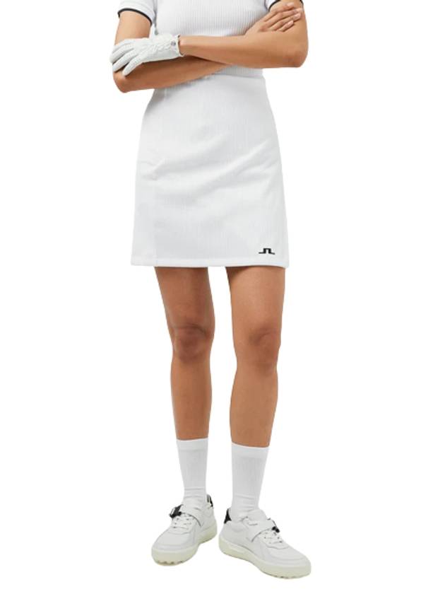 Women's Amira Golf Skirt White - J.LINDEBERG - BALAAN 1