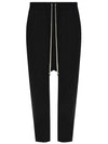 Men's Cotton Baggy Pants Black - RICK OWENS - BALAAN.